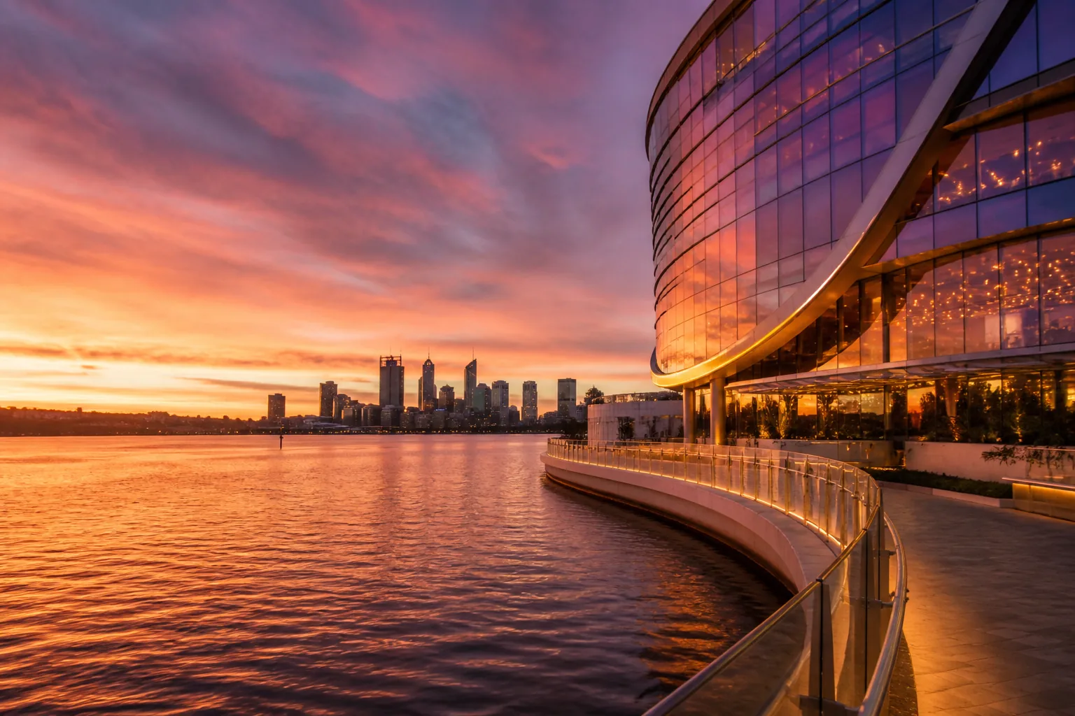Editorial city guide graphic for Dolly Casino readers in Perth, WA