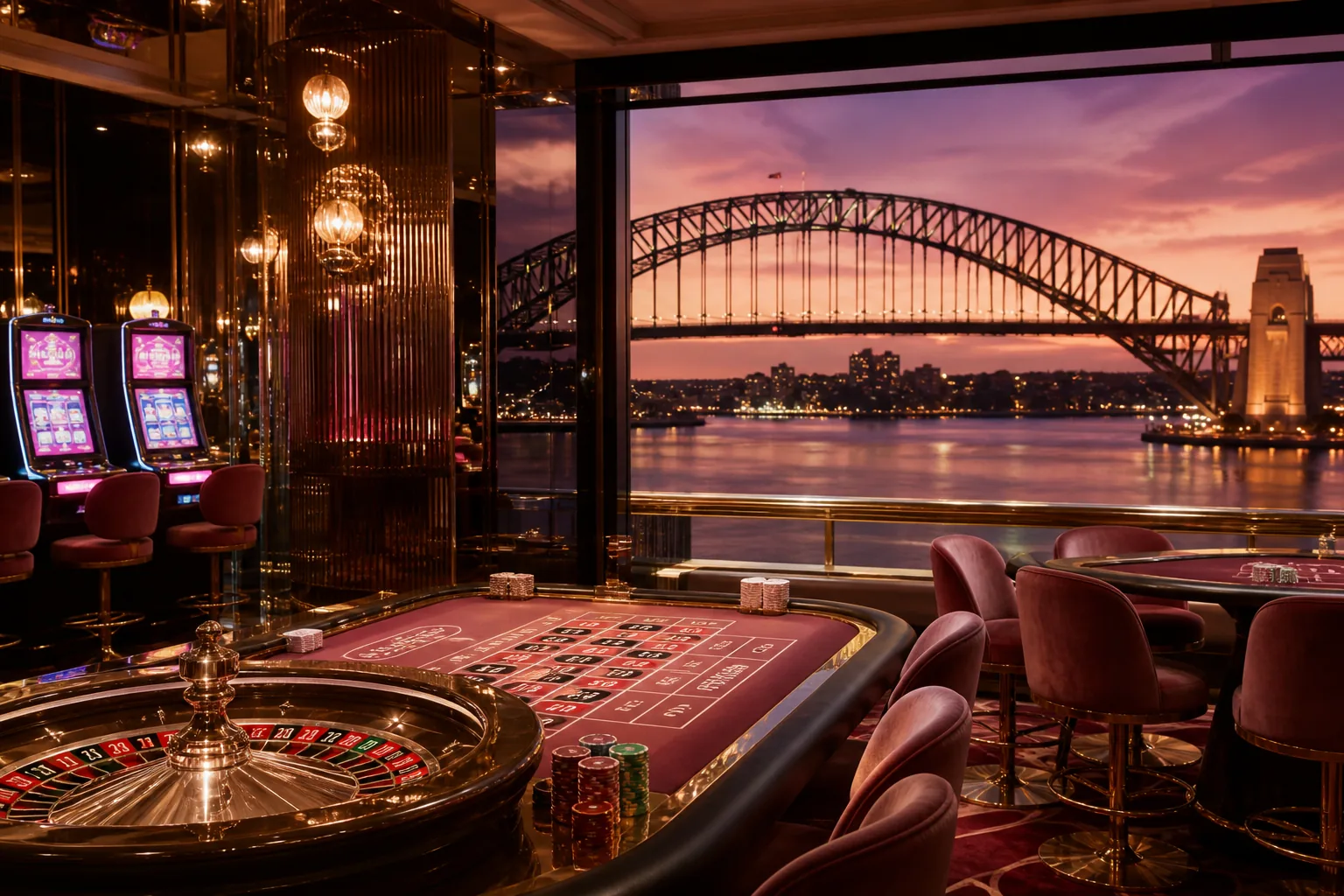 Editorial city guide graphic for Dolly Casino readers in Sydney, NSW